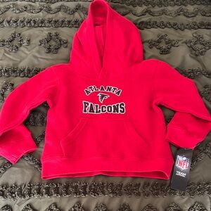 NFL Atlanta Falcons Red Pullover Hoodie
